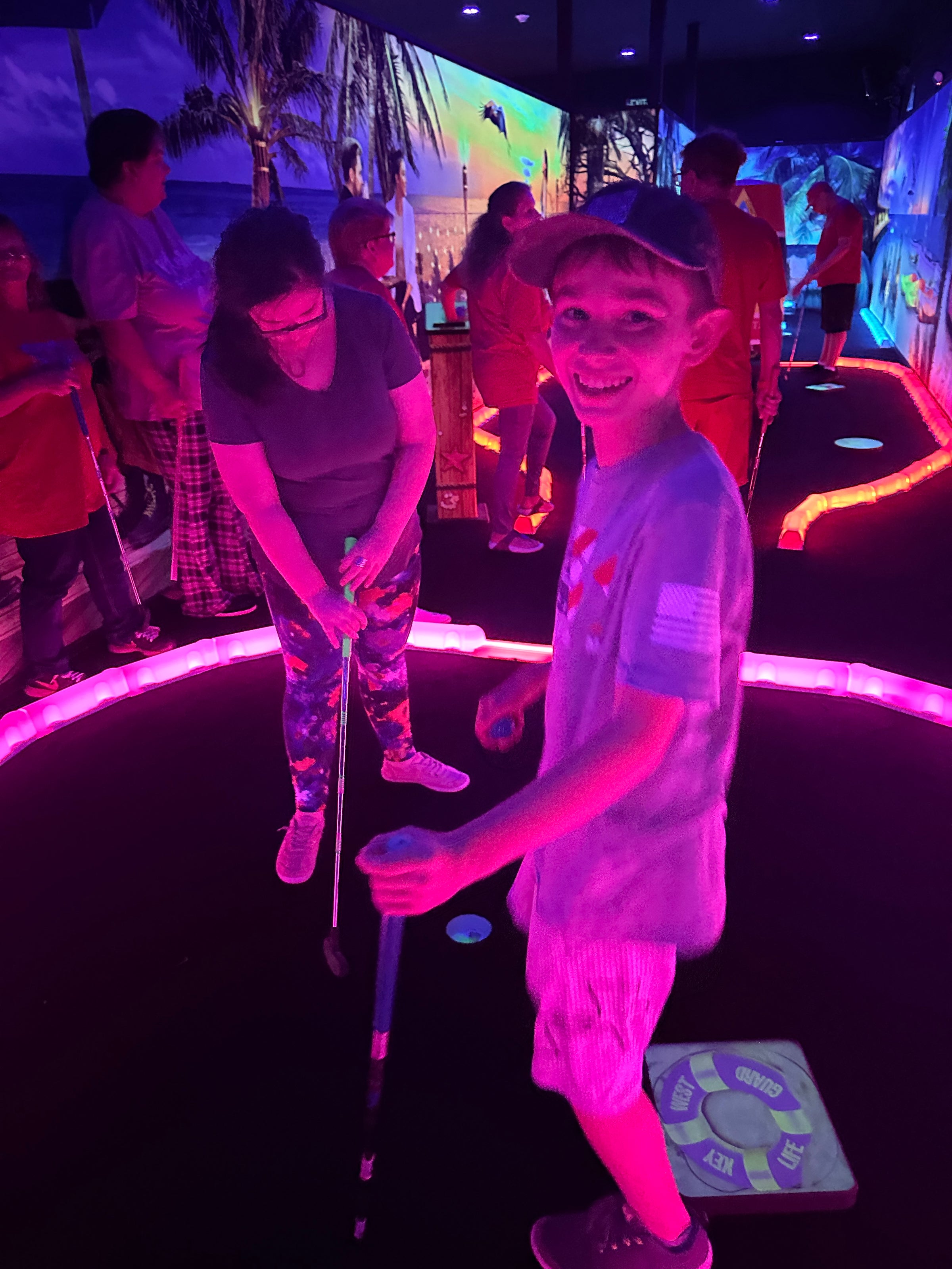 Blacklight Mini Golf | Ricky Dean's — St. Joseph, MO